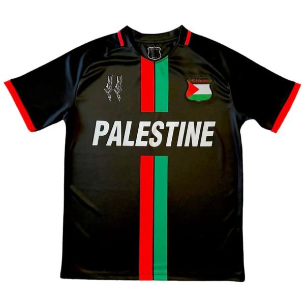 Maillot de football Palestine 2024 2025 Noir