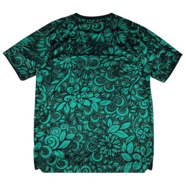 Maillot Edition Speciale FC Palestine Motifs Floraux Vert