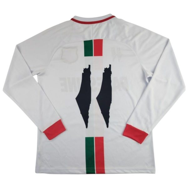 Maillot FC Palestine 2025 Blanc Manches Longues