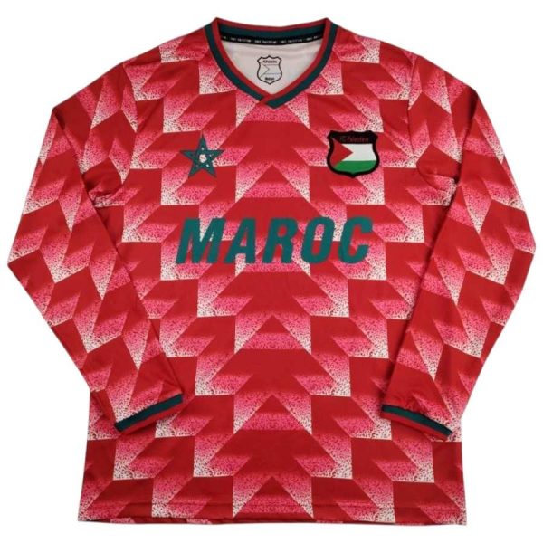 Maillot FC Palestine Edition Spéciale Maroc 2025 2026 Manches Longues