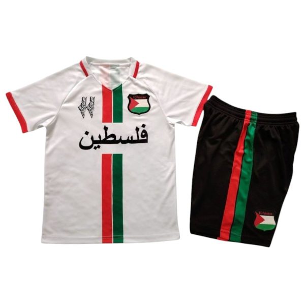 Maillot Kit Enfant FC Palestine Blanc 2025
