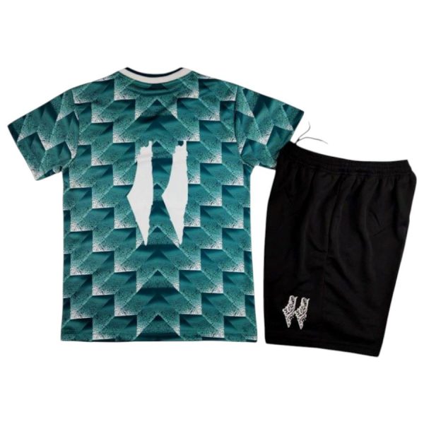 Maillot Kit Enfant Palestine Edition Speciale 2024 2025 Vert Turquoise
