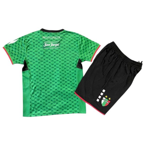Maillot Kit Enfant Palestino CL 2024 2025 Vert