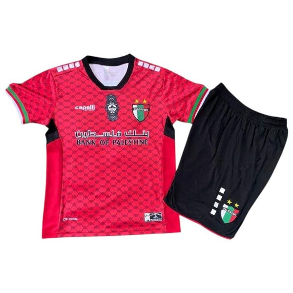 Maillot Kit Enfant Palestino CL Rouge 2024 2025