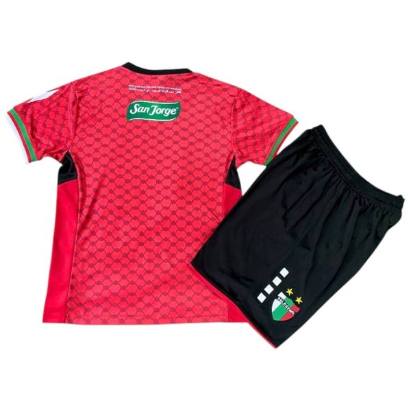 Maillot Kit Enfant Palestino CL Rouge 2024 2025