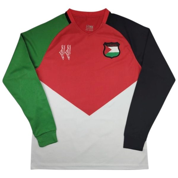 Maillot Palestine 2024 2025 Drapeau Manches Longues