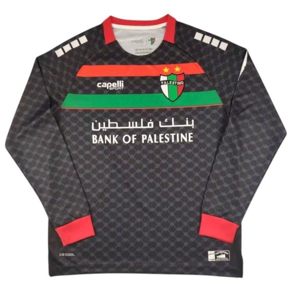 Maillot Palestine CL Exterieur 2025 2026 Manches Longues Noir