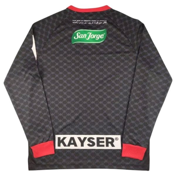 Maillot Palestine CL Exterieur 2025 2026 Manches Longues Noir