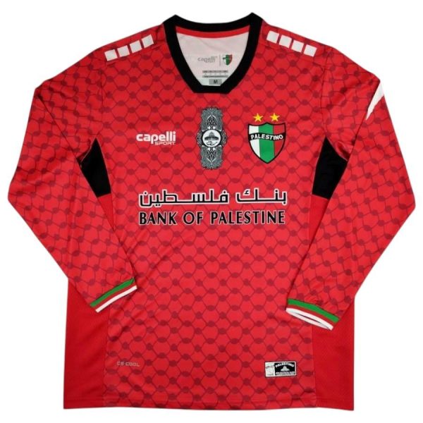 Maillot Palestine CL Rouge 2024 2025 Manches Longues