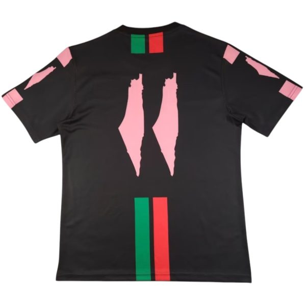 Maillot Palestine Edition Speciale 2025 2026 Noir Rose