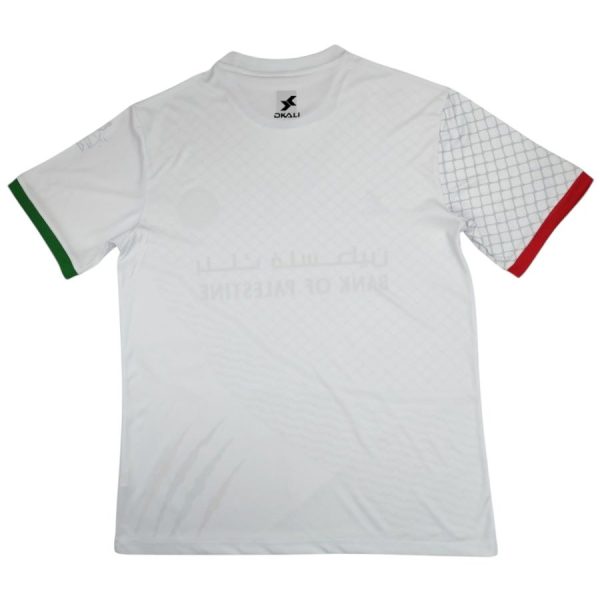 Maillot Palestine Edition Speciale bank of palestine blanc rouge vert 2024 2025