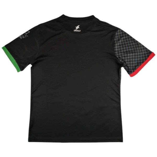Maillot Palestine Edition Speciale bank of palestine noir rouge vert 2024 2025