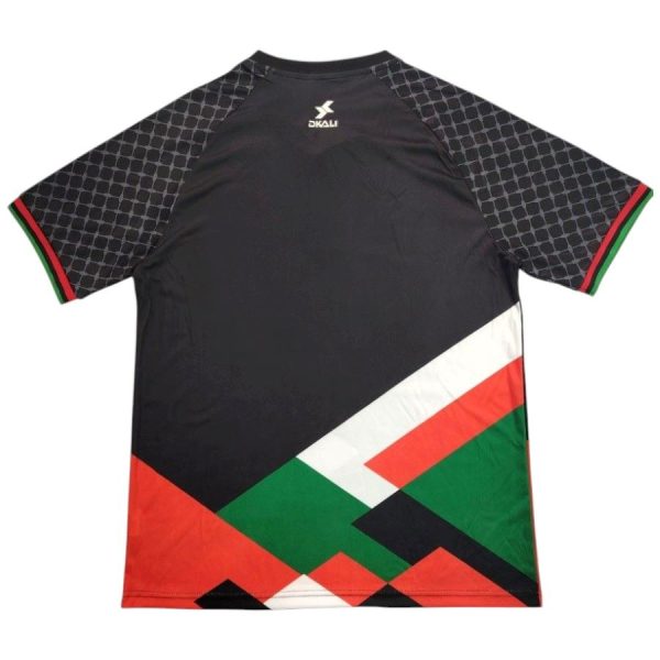 Maillot Palestine Edition Speciale Noir Rouge Vert Blanc 2025 2026
